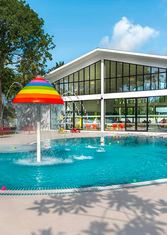 В клубе Park Players есть бассейн для детворы