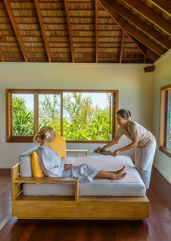 После роскошных процедур нужно расслабиться…