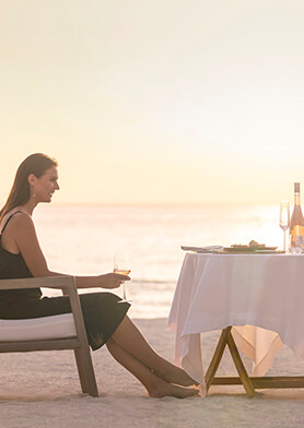 Заказать романтический ужин по меню Dining by Design