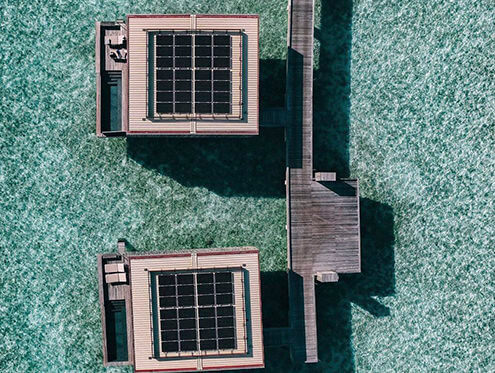 Виллы над водой