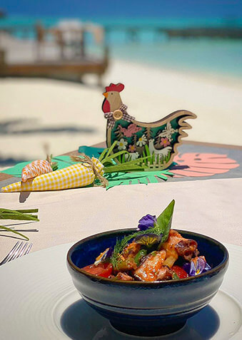 Со Светлым Воскресением, дорогие гости Conrad Maldives!