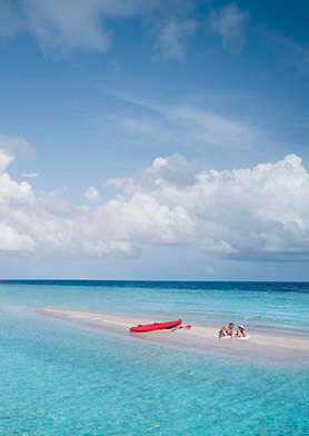 Сбежать от цивилизации на уединенную отмель