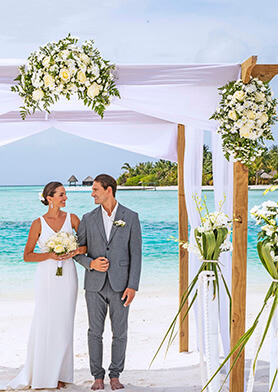 Еще раз сказать любимым «да» на идиллическом пляже