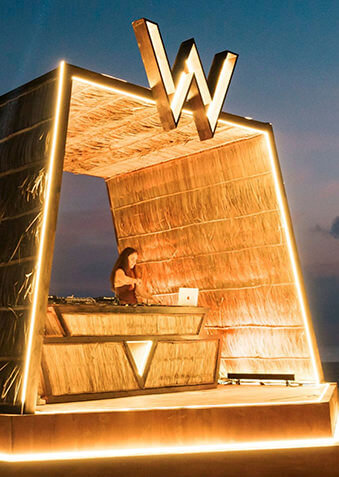 Dj-пати на пляже – в узнаваемом стиле W Maldives