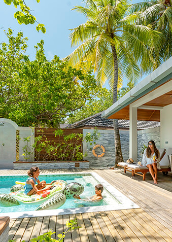 Очаровательная Beach Residence идеальна для семейного отдыха