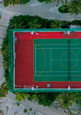 Мультиспортивная площадка: теннис, футбол и не только