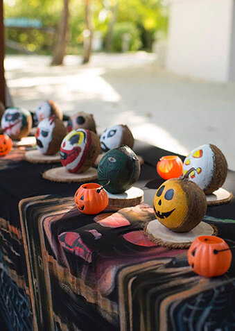 Кокосы не хуже, чем тыквы – даже на Хэллоуин