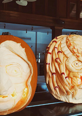 Тыквы на Хэллоуин – это тоже искусство