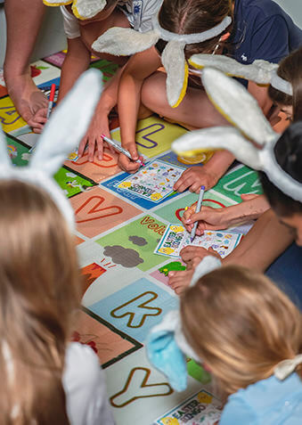 Пасхальные активити в клубе Family & Kid's Hub