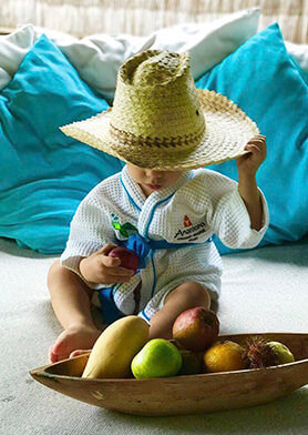 Anantara Kihavah всех обеспечит халатами по размеру