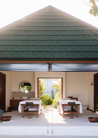 Очаровательные кабинеты Oasis Spa на лоне природы