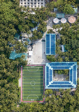 При желании можно устроить футбольный матч