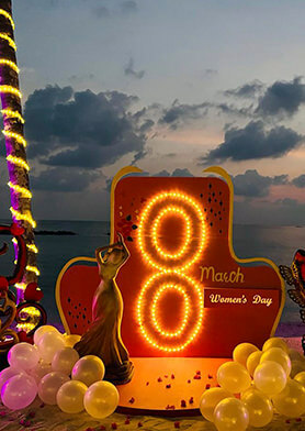 На Мальдивах тоже отмечают 8 Марта – в Emerald точно