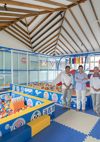 В Kiddie Cove трудятся сертифицированные воспитатели