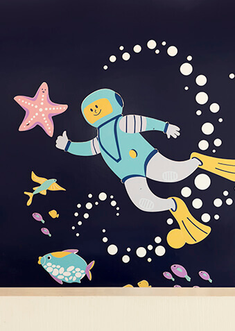 Звездочки в небе и море – это юные гости Waldorf Astoria