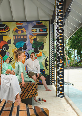 Остановка шаттла как произведение искусства