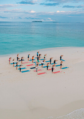 Групповые йога-ретриты доступны всем гостям Soneva