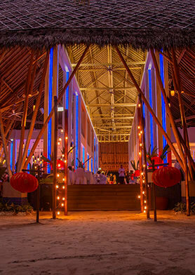 Новый год в китайском стиле в Emerald Maldives