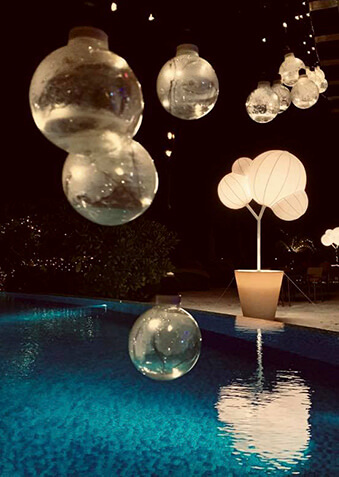 К Новому году преображается даже бассейн Cocoon Maldives