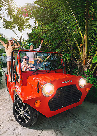 По Мальдивам на электромобиле – здорово!