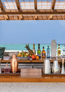 Посетить эксклюзивный ресторан на песчаной отмели