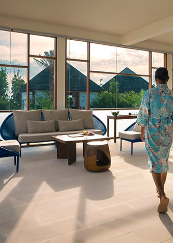 В предвкушении роскошного релакса в Oasis Spa…