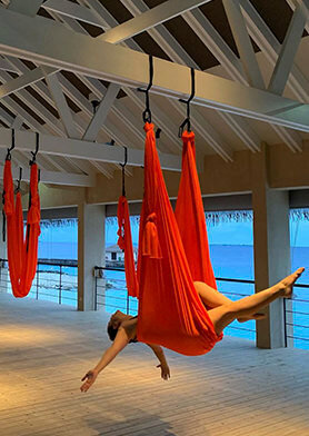 Аэро-йога – одно из самых популярных велнес-направлений