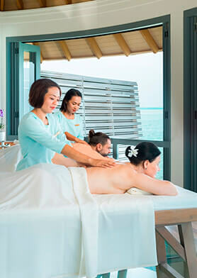 Массаж для пары: романтическая прелюдия