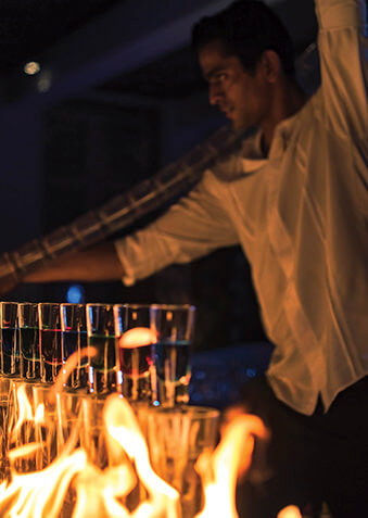 Огненная магия как вид искусства в миксологии