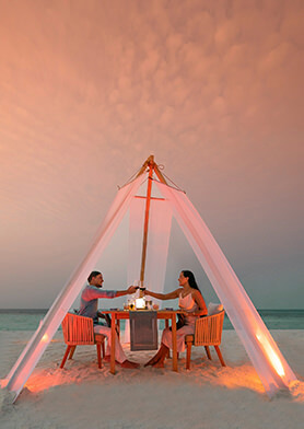 Устроить романтический побег от цивилизации