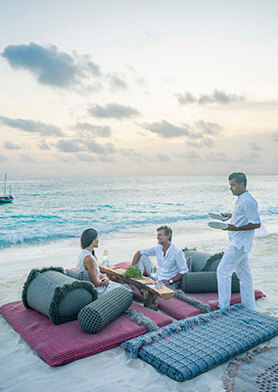 Устраивать пикники прямо на безупречном пляже