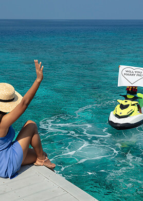 Сделать самое креативное предложение руки и сердца