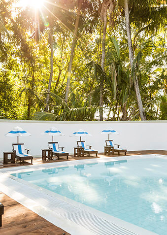 В распоряжении детворы резорта – целых пять бассейнов!