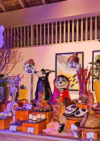 Рестораны на Хеллоуин тоже страшноватые