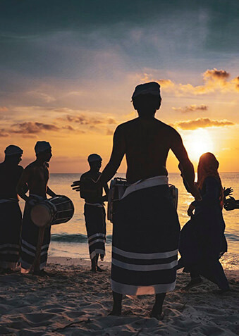 Боду-беру на закате выглядит особенно завораживающе