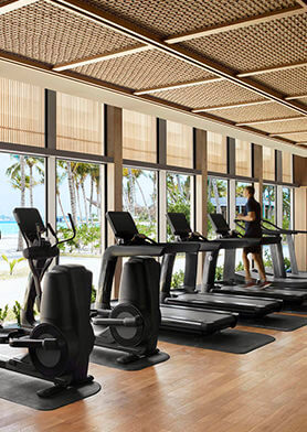 Фитнес-центр The Ritz-Carlton Maldives открыт круглосуточно