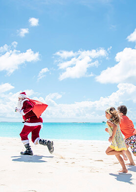 Вдогонку по песку: Санта, отдай подарки!