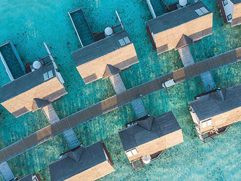 Виллы над водой