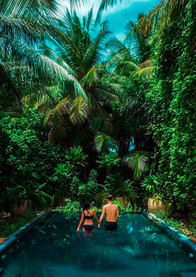 Быть вдвоем на лоне первозданной природы