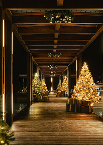 Новый год в Hurawalhi Island Resort великолепен