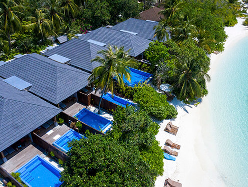 Виллы на пляже