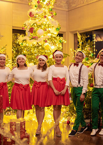 Персонал Waldorf Astoria Maldives к Новому году готов!