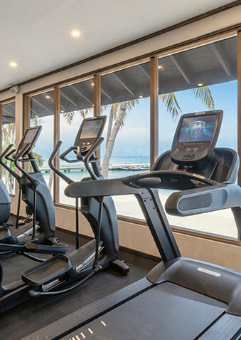 На каждом острове имеется свой фитнес-центр