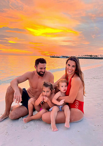 Счастливая семья на Острове Счастья – все гармонично