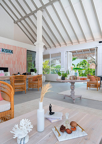 Ресепшн Moksha Spa & Wellbeing – предчувствие релакса