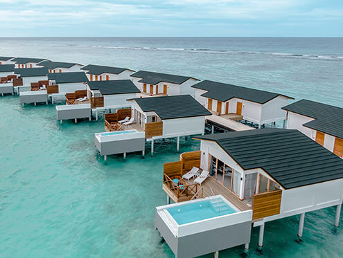 Виллы над водой