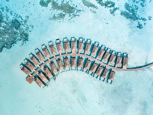 Виллы над водой