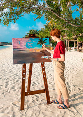 Рисовать потрясающие пейзажи