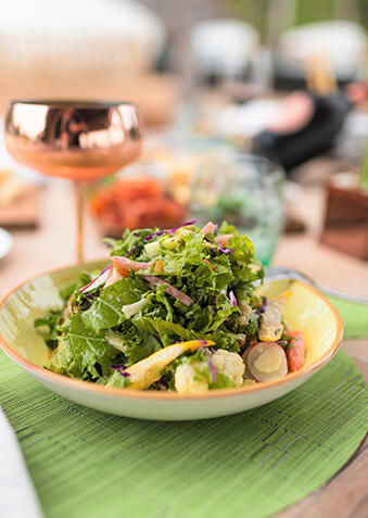 Здоровое питание – составляющая велнес-ретрита