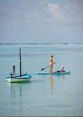 Куда плывем – не слишком важно, главное – с мамой!